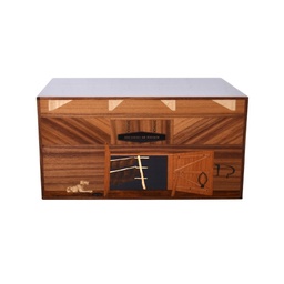 [HD002] ELIE BLEU - EL SECADOR COLLECTION WALNUT AND STONE WASHED OAK 75 CIGARS