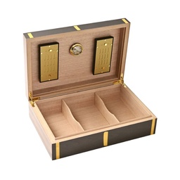 [HD009] WOODEN HUMIDOR 110 CIG. "ROAD 66" N°53